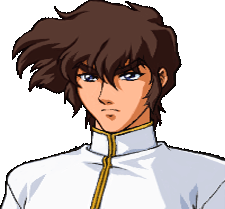 Tsukumo face portrait — Super Robot Wars Impact (remake)