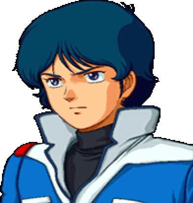 Kamille face portrait — Super Robot Wars Impact (remake)