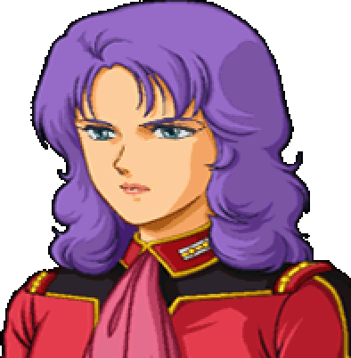 Rosamia Badam face portrait — Super Robot Wars Impact (remake)