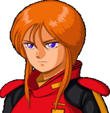 Ple Two face portrait — Super Robot Wars Impact (remake)
