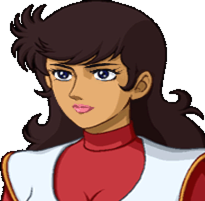 Jun face portrait — Super Robot Wars Impact (remake)