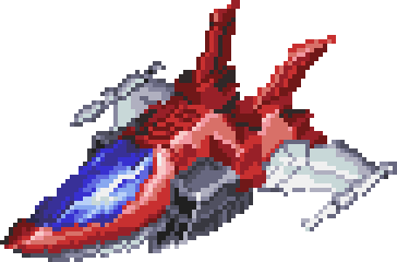 ブルー・ジェット(変形) full-body art — Super Robot Wars Impact (remake)