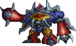 Daitetsujin full-body art — Super Robot Wars Impact (remake)