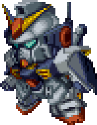 Gundam Mk-II full-body art — Super Robot Wars Impact (remake)