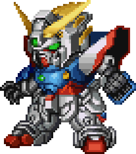 シャイニングガンダム 機体全身 — スーパーロボット大戦IMPACT (リメイク版)