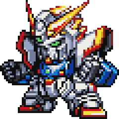 シャイニングガンダム 機体全身 — スーパーロボット大戦J