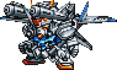 ストライクガンダムIWSP 機体全身 — スーパーロボット大戦J