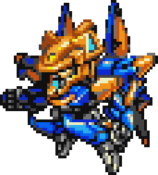 Aestivalis Air Hikaru full-body art — Super Robot Wars J