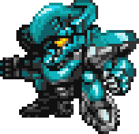 エステバリス陸戦イズミ full-body art — Super Robot Wars J
