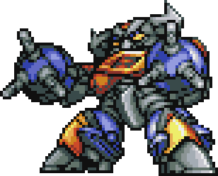 Denjin full-body art — Super Robot Wars J