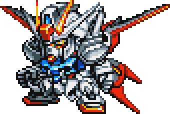 エールストライクガンダム 機體全身 — 超級機器人大戰K