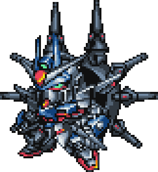 レジェンドガンダム 기체 전신 — 슈퍼로봇대전 K