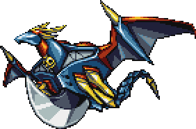 天空魔竜 機体全身 — スーパーロボット大戦K