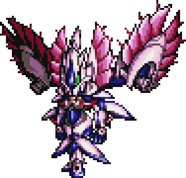 Dahlia of Wednesday full-body art — Super Robot Wars K