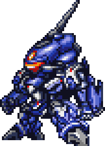 VF-25GメサイアB 机体全身 — 超级机器人大战L