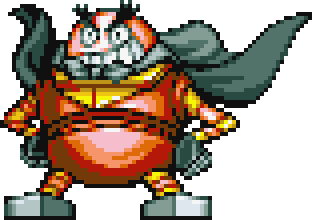 Boss Borot full-body art — Super Robot Wars L