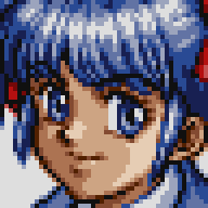 Mio Sasuga face portrait — Super Robot Wars Gaiden: Masou Kishin – The Lord of Elemental