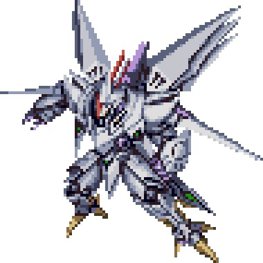 Cybaster full-body art — Super Robot Wars Gaiden: Masou Kishin – The Lord of Elemental (remake)