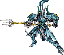 ガッデス full-body art — Super Robot Wars Gaiden: Masou Kishin – The Lord of Elemental (remake)