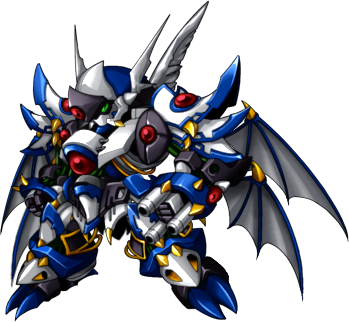 Rein Weissritter full-body art — Super Robot Wars OG: The Moon Dwellers
