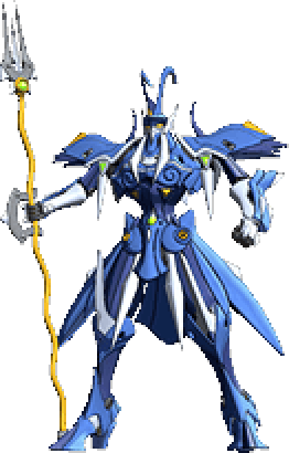 ガッデス full-body art — Super Robot Wars OG Saga: Masou Kishin – The Lord of Elemental (PSP) (port)
