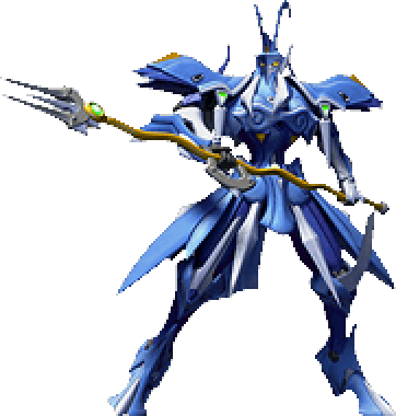 ガッデス full-body art — Super Robot Wars OG Saga: Masou Kishin II – Revelation of Evil God