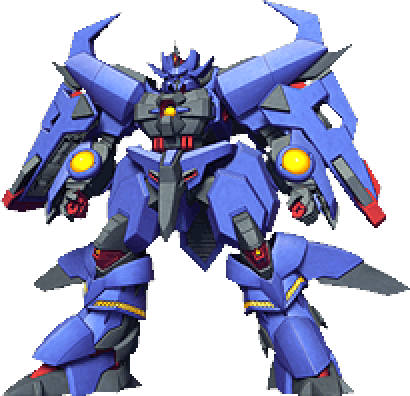 Granzon full-body art — Super Robot Wars OG Saga: Masou Kishin II – Revelation of Evil God
