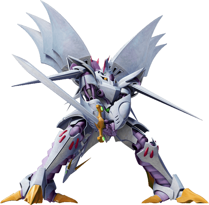 Cybaster full-body art — Super Robot Wars OG Saga: Masou Kishin F – Coffin of the End