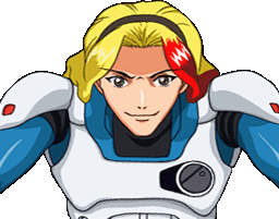 タカスギ・サブロウタ face portrait — Super Robot Wars MX