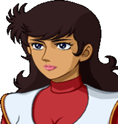 Jun face portrait — Super Robot Wars MX