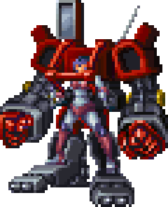 パワーライザー(レイナ) 機体全身 — スーパーロボット大戦MX