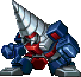 ロッド・ドリル full-body art — Super Robot Wars MX