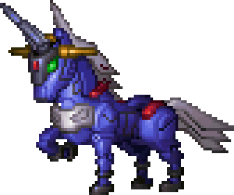 ユニコーンドリル full-body art — Super Robot Wars MX