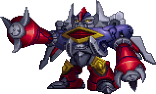 Daitetsujin full-body art — Super Robot Wars MX