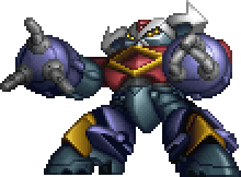 Denjin full-body art — Super Robot Wars MX