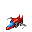 ブルー・ジェット（変形） map icon — Super Robot Wars MX Portable (port)