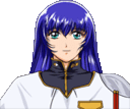 百合香 臉部圖像 — スーパーロボット大戦MXポータブル (移植版)