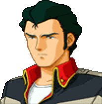 Bright face portrait — Super Robot Wars MX Portable (port)