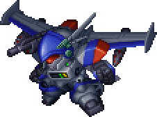 ドラグーン 機體全身 — スーパーロボット大戦MXポータブル (移植版)