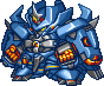 Granzon full-body art — Super Robot Taisen: Original Generation