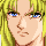 Rai face portrait — Super Robot Taisen: Original Generation 2