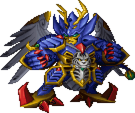 龍虎王 機体全身 — スーパーロボット大戦OG外伝