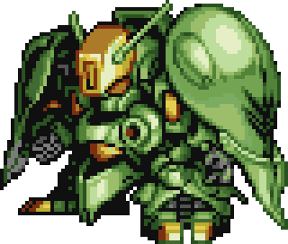 Queen Mansa full-body art — Super Robot Wars R