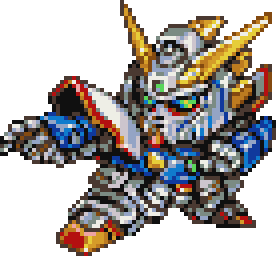 シャイニングガンダム 機体全身 — スーパーロボット大戦R