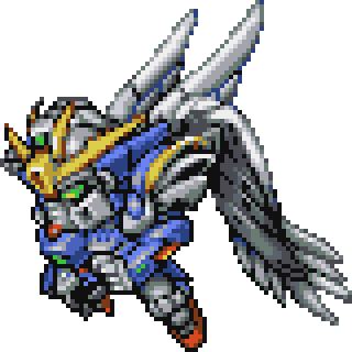 ウイングゼロカスタム full-body art — Super Robot Wars R