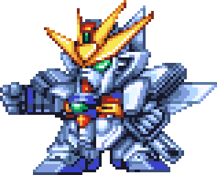 Gundam X full-body art — Super Robot Wars R