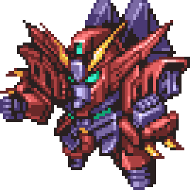 ガンダムヴァサーゴ・CB 機体全身 — スーパーロボット大戦R