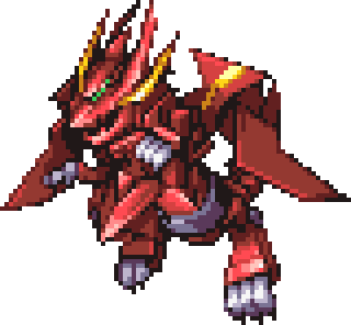ドラゴンフレア full-body art — Super Robot Wars R