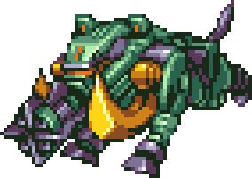 ガトリングボア full-body art — Super Robot Wars R