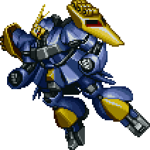 Jagd Doga full-body art — Shin Super Robot Wars